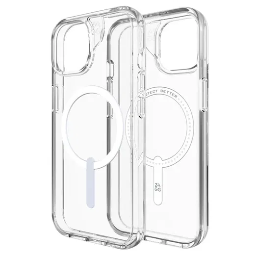 ZAGG Crystal Palace Snap Apple iPhone 15 Hoesje MagSafe Back Cover Transparant afbeelding 2