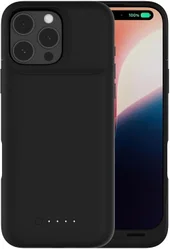 Mophie Juice Pack iPhone 16 Pro Max Batterij Hoes Zwart afbeelding
