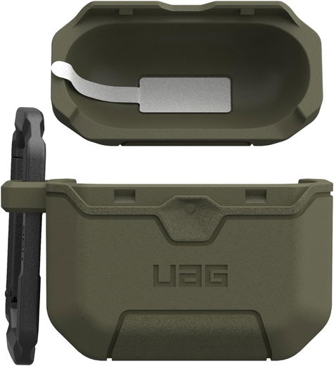 UAG Scout Apple AirPods 4 Hoesje Magnetisch Groen afbeelding 7