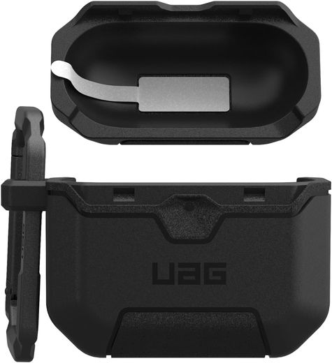 UAG Scout Apple AirPods 4 Hoesje Magnetisch Zwart afbeelding 8