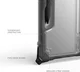 UAG Microsoft Surface Pro 1st Edition 12 inch hoes- Standaard en Penhouder Grijs afbeelding 4