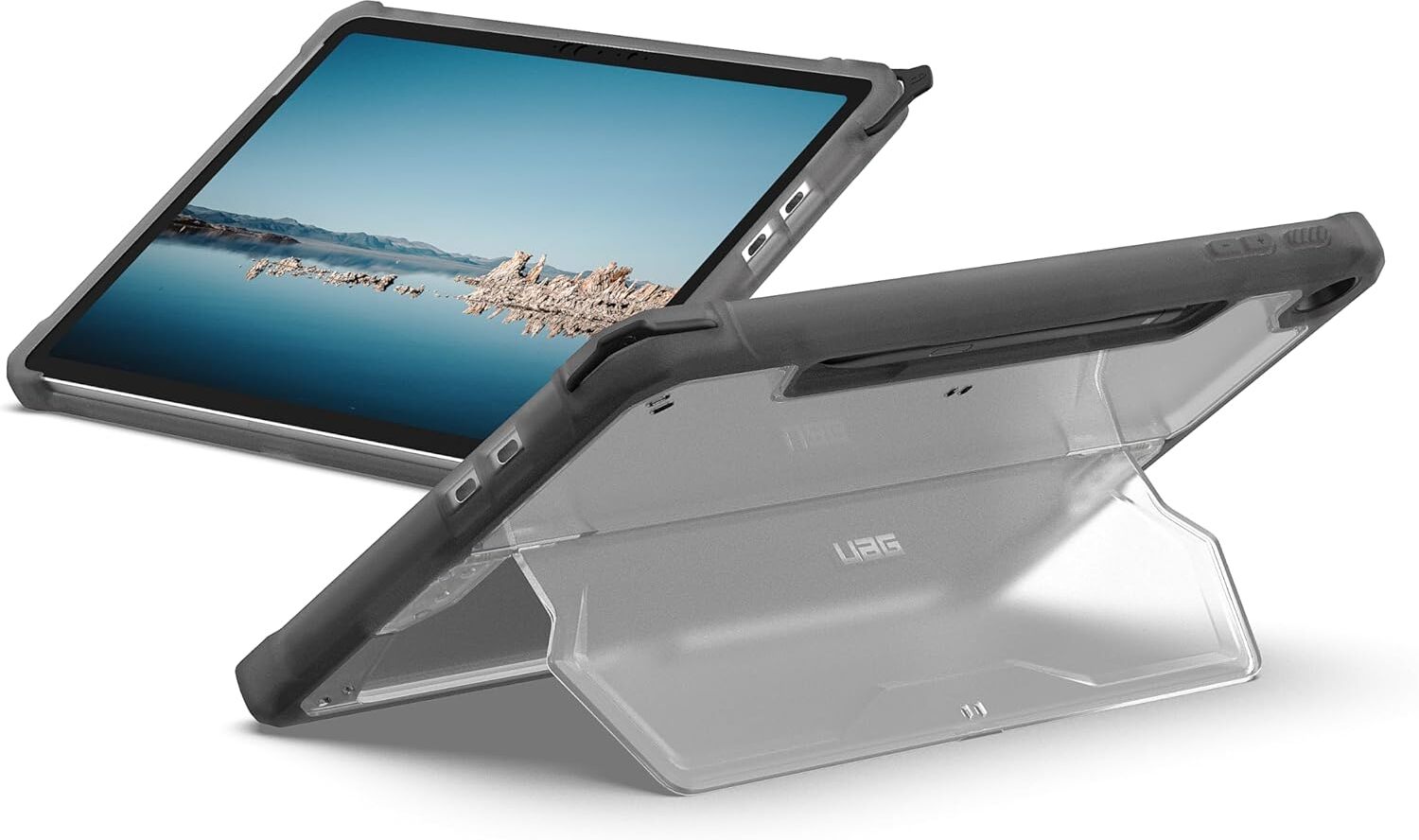 UAG Microsoft Surface Pro 1st Edition 12 inch hoes- Standaard en Penhouder Grijs afbeelding 1