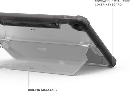 UAG Microsoft Surface Pro 1st Edition 12 inch hoes- Standaard en Penhouder Grijs afbeelding 6