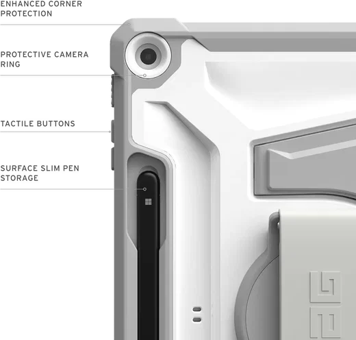 Urban Armor Gear Plasma Healthcare Microsoft Surface Pro 1e Grijs afbeelding 5