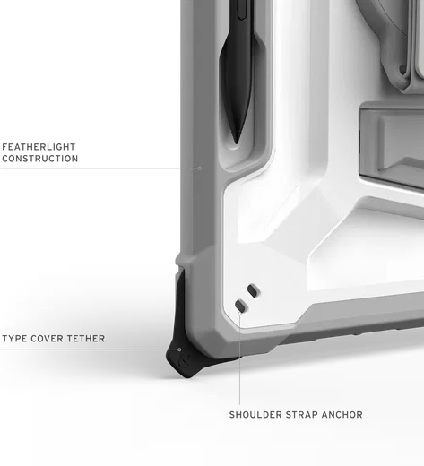 Urban Armor Gear Plasma Healthcare Microsoft Surface Pro 1e Grijs afbeelding 4