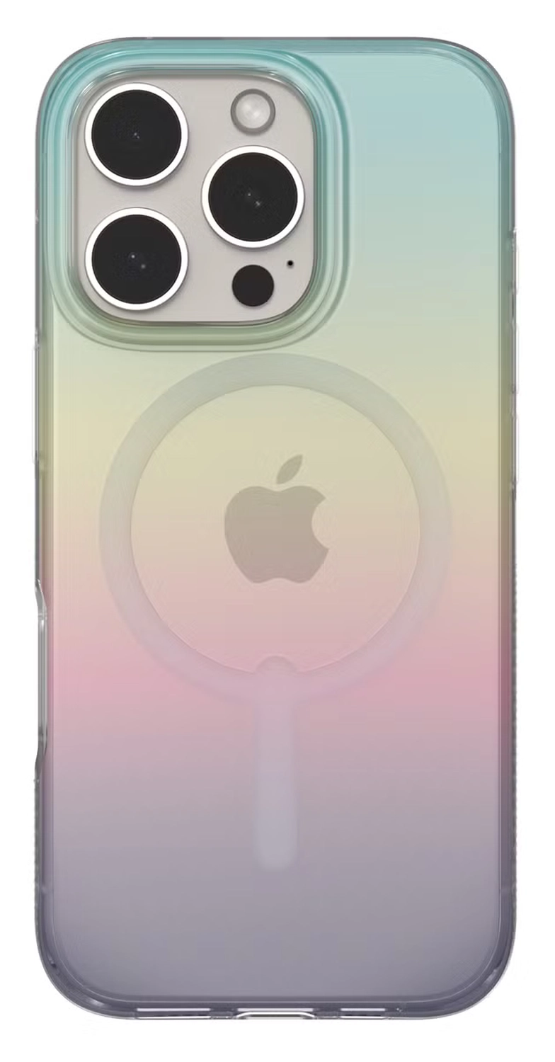 ZAGG Milan Snap Apple iPhone 16 Pro Hoesje MagSafe Back Cover Regenboog afbeelding 1