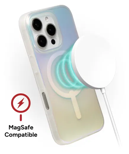 ZAGG Milan Snap Apple iPhone 16 Pro Hoesje MagSafe Back Cover Regenboog afbeelding 12