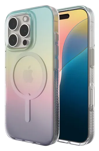 ZAGG Milan Snap Apple iPhone 16 Pro Hoesje MagSafe Back Cover Regenboog afbeelding 2