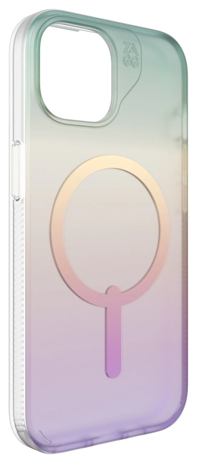 ZAGG Milan Snap Apple iPhone 15 Hoesje MagSafe Back Cover Regenboog afbeelding 2