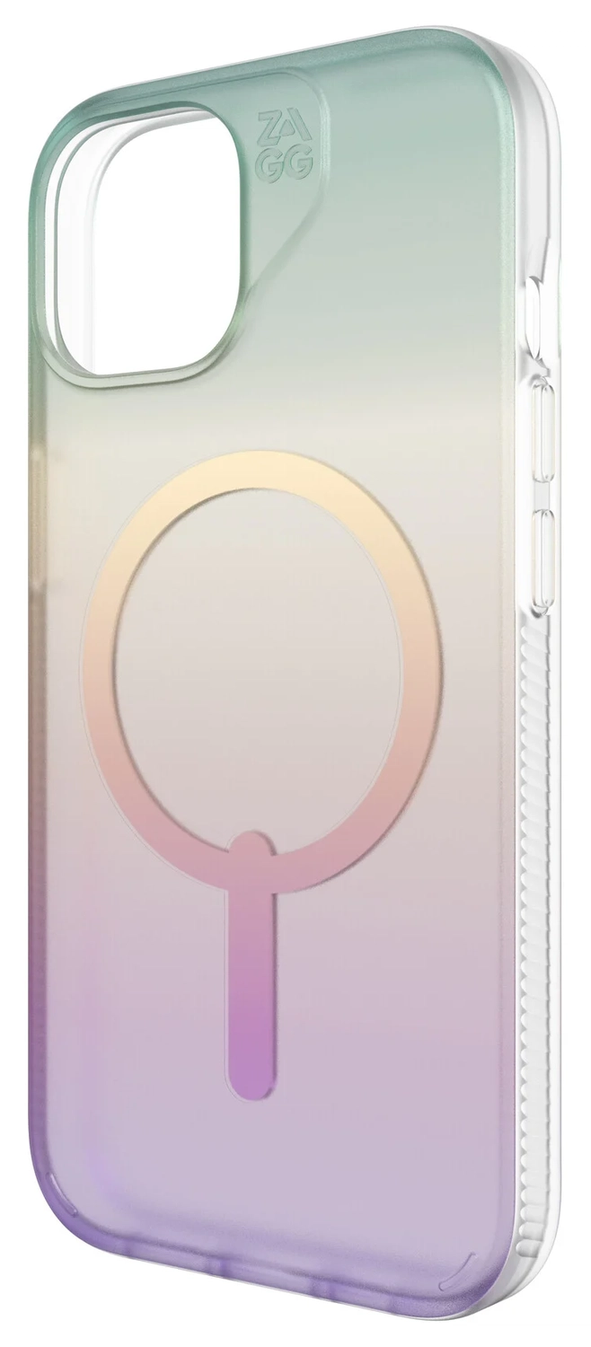 ZAGG Milan Snap Apple iPhone 15 Hoesje MagSafe Back Cover Regenboog afbeelding 3