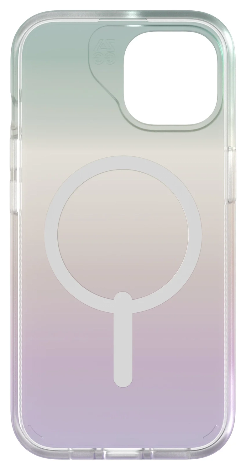 ZAGG Milan Snap Apple iPhone 15 Hoesje MagSafe Back Cover Regenboog afbeelding 4