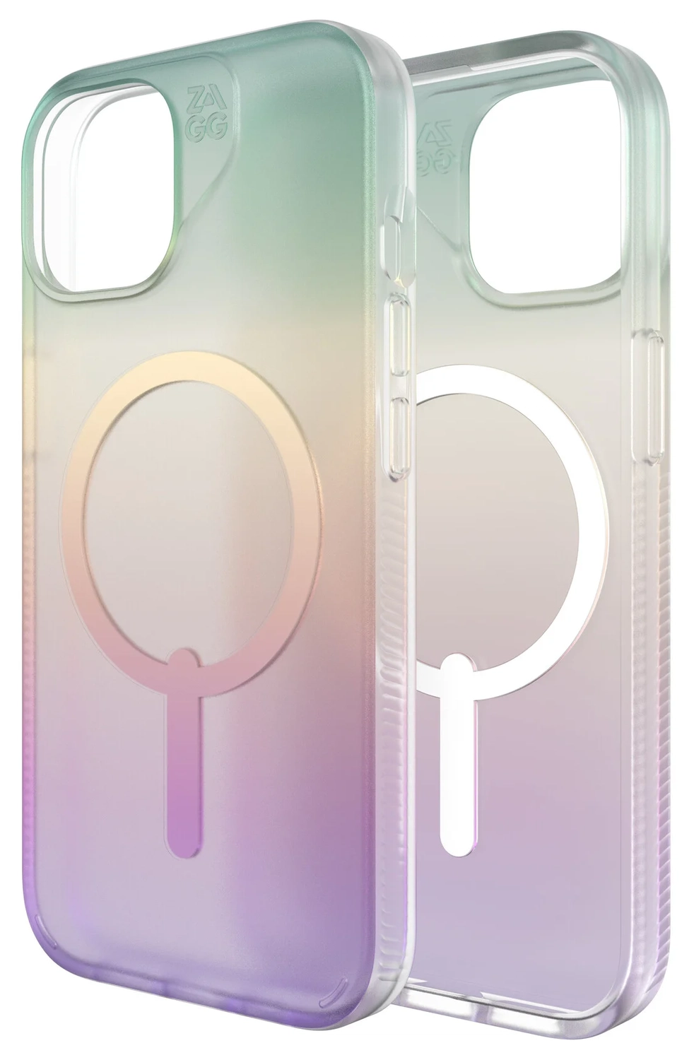 ZAGG Milan Snap Apple iPhone 15 Hoesje MagSafe Back Cover Regenboog afbeelding 5