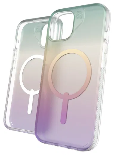 ZAGG Milan Snap Apple iPhone 15 Hoesje MagSafe Back Cover Regenboog afbeelding 6