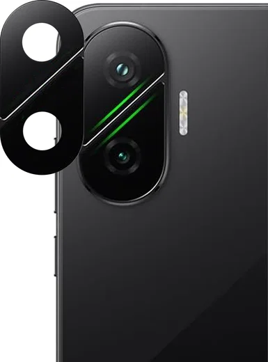 Rosso Xiaomi Poco F7 Camera Frame Protector Zwart afbeelding 1