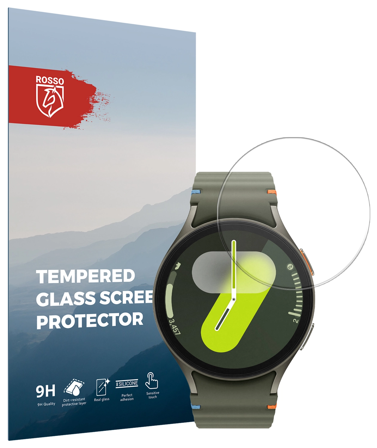 Rosso - Samsung Galaxy Watch 5 Pro 9H Tempered Glass Screen Protector afbeelding 1