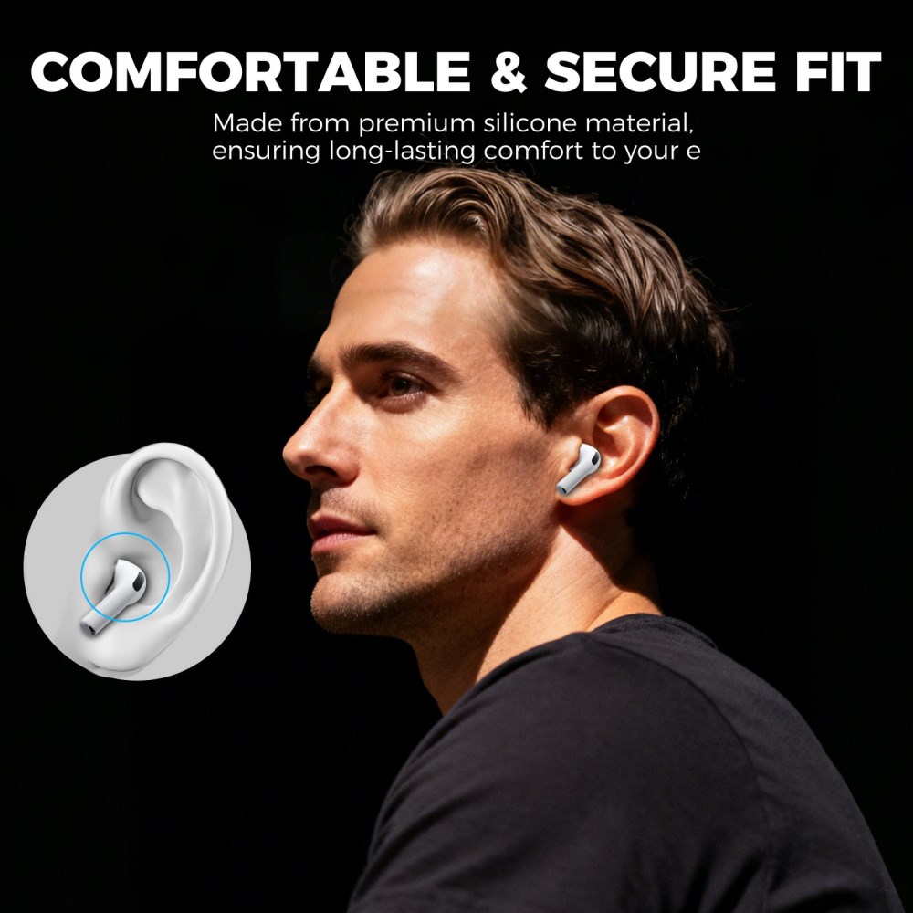 3 Pack AirPods Pro 3 Siliconen Dopjes Tips Small / Medium / Large afbeelding 4