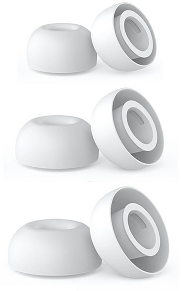 3 Pack AirPods Pro 3 Siliconen Dopjes Tips Small / Medium / Large afbeelding 1