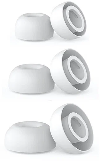 3 Pack AirPods Pro 3 Siliconen Dopjes Tips Small / Medium / Large afbeelding 1