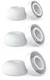 3 Pack AirPods Pro 3 Siliconen Dopjes Tips Small / Medium / Large afbeelding 1