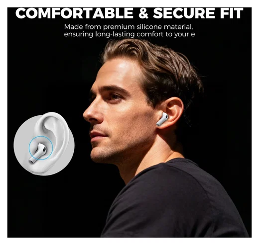 2 Pack AirPods Pro 3 (3e Generatie) Siliconen Dopjes Tips Medium afbeelding 4
