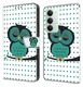 Xiaomi Redmi 15 (4G) Hoesje Portemonnee Book Case Uil Print afbeelding 1