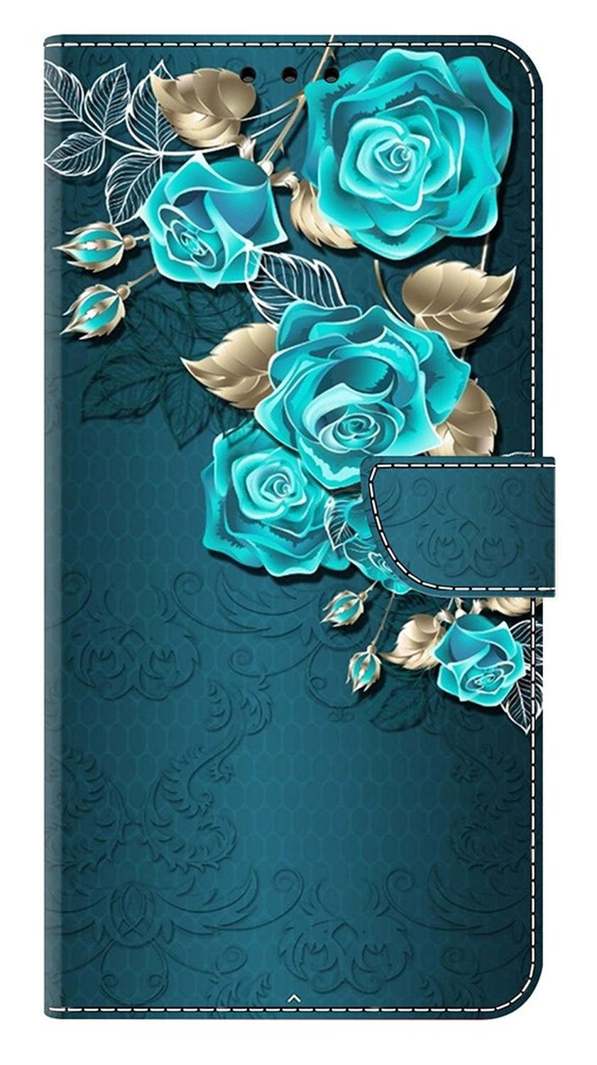 Xiaomi Redmi 15 (4G) Hoesje Portemonnee Book Case Roos Print afbeelding 5
