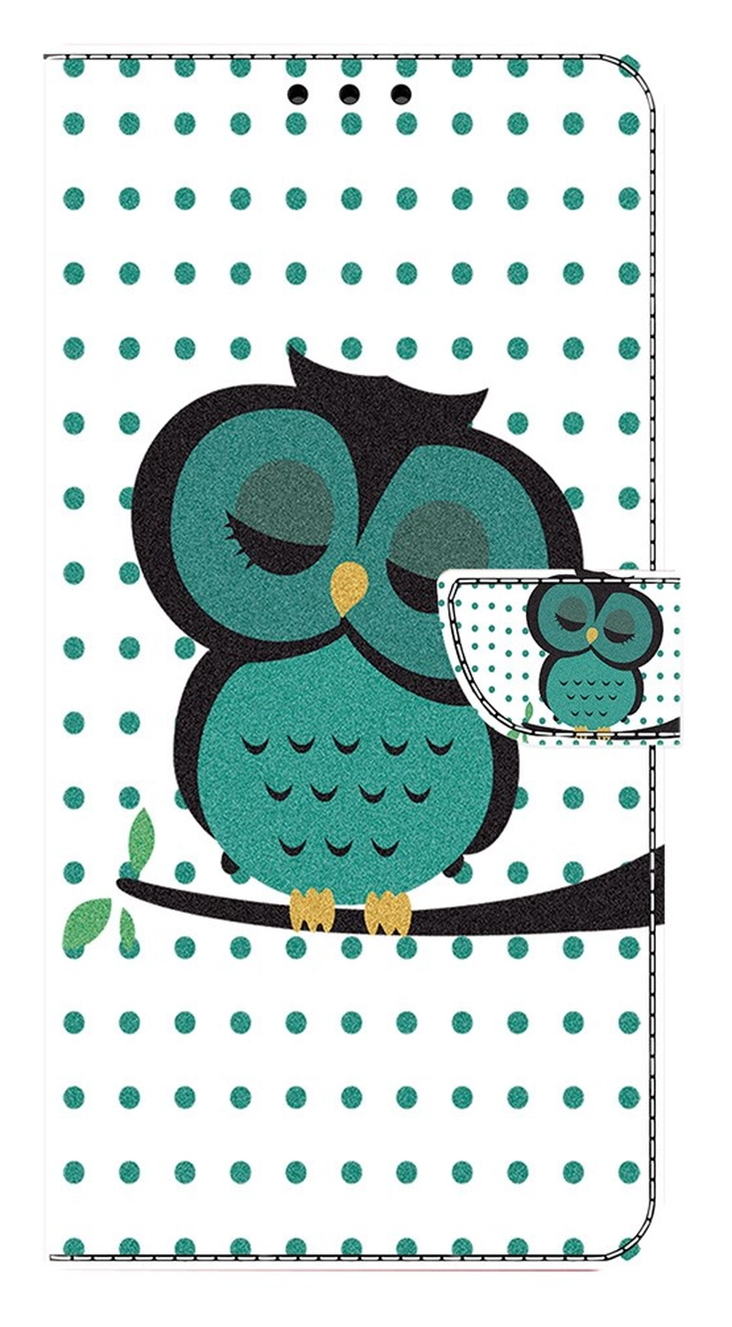 Xiaomi Redmi 15 (5G) Hoesje Portemonnee Book Case Uil Print afbeelding 5