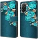 Xiaomi Redmi A5 4G Hoesje Portemonnee Book Case Roos Print afbeelding 1