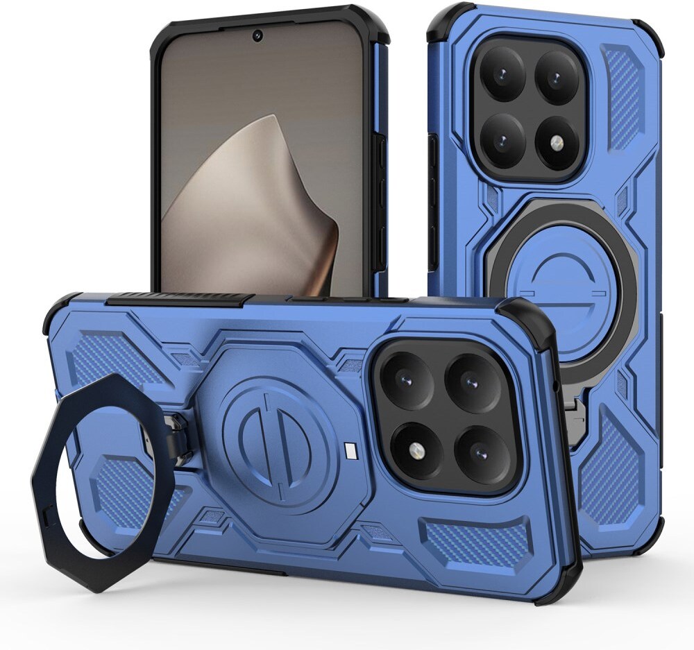Xiaomi 15T Hoesje MagSafe 360° Standaard Blauw afbeelding 1