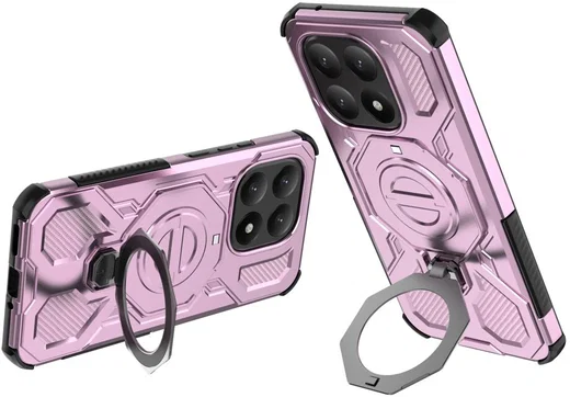 Xiaomi 15T Hoesje MagSafe 360° Standaard Roze afbeelding 2