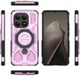 Xiaomi 15T Hoesje MagSafe 360° Standaard Roze afbeelding 11