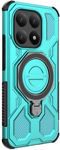 Xiaomi 15T Hoesje MagSafe 360° Standaard Licht Blauw afbeelding 10