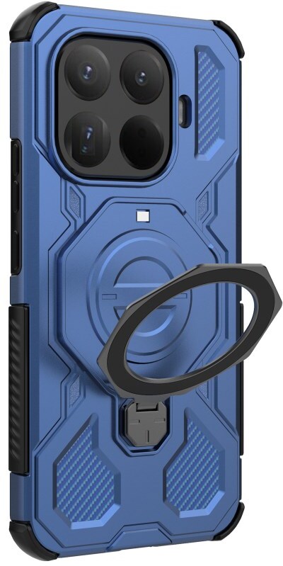 Xiaomi 15T Pro Hoesje MagSafe 360° Standaard Blauw afbeelding 4