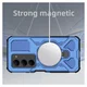 Xiaomi Redmi 15 4G Hoesje MagSafe 360° Standaard Grijs afbeelding 8