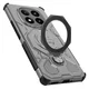 Xiaomi Redmi Note 14 Pro Plus Hoesje MagSafe 360° Standaard Grijs afbeelding 8