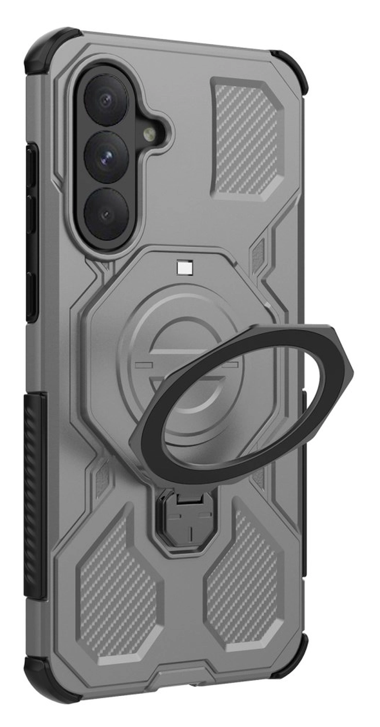 Samsung Galaxy A56 Hoesje MagSafe 360° Standaard Grijs afbeelding 7
