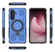 Samsung Galaxy A56 Hoesje MagSafe 360° Standaard Blauw afbeelding 9