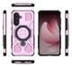 Samsung Galaxy A56 Hoesje MagSafe 360° Standaard Roze afbeelding 8