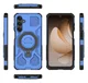 Samsung Galaxy A16 Hoesje MagSafe 360° Standaard Blauw afbeelding 9