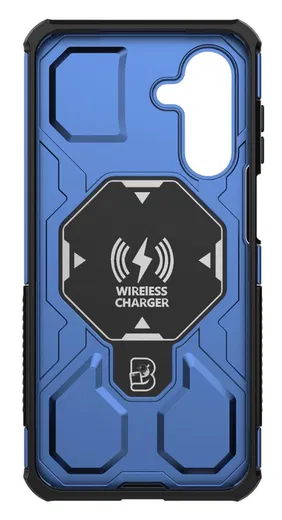 Samsung Galaxy A17 Hoesje MagSafe 360° Standaard Blauw afbeelding 5