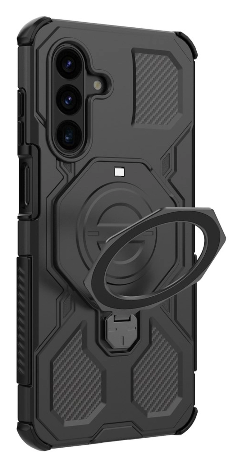 Samsung Galaxy A17 Hoesje MagSafe 360° Standaard Zwart afbeelding 7