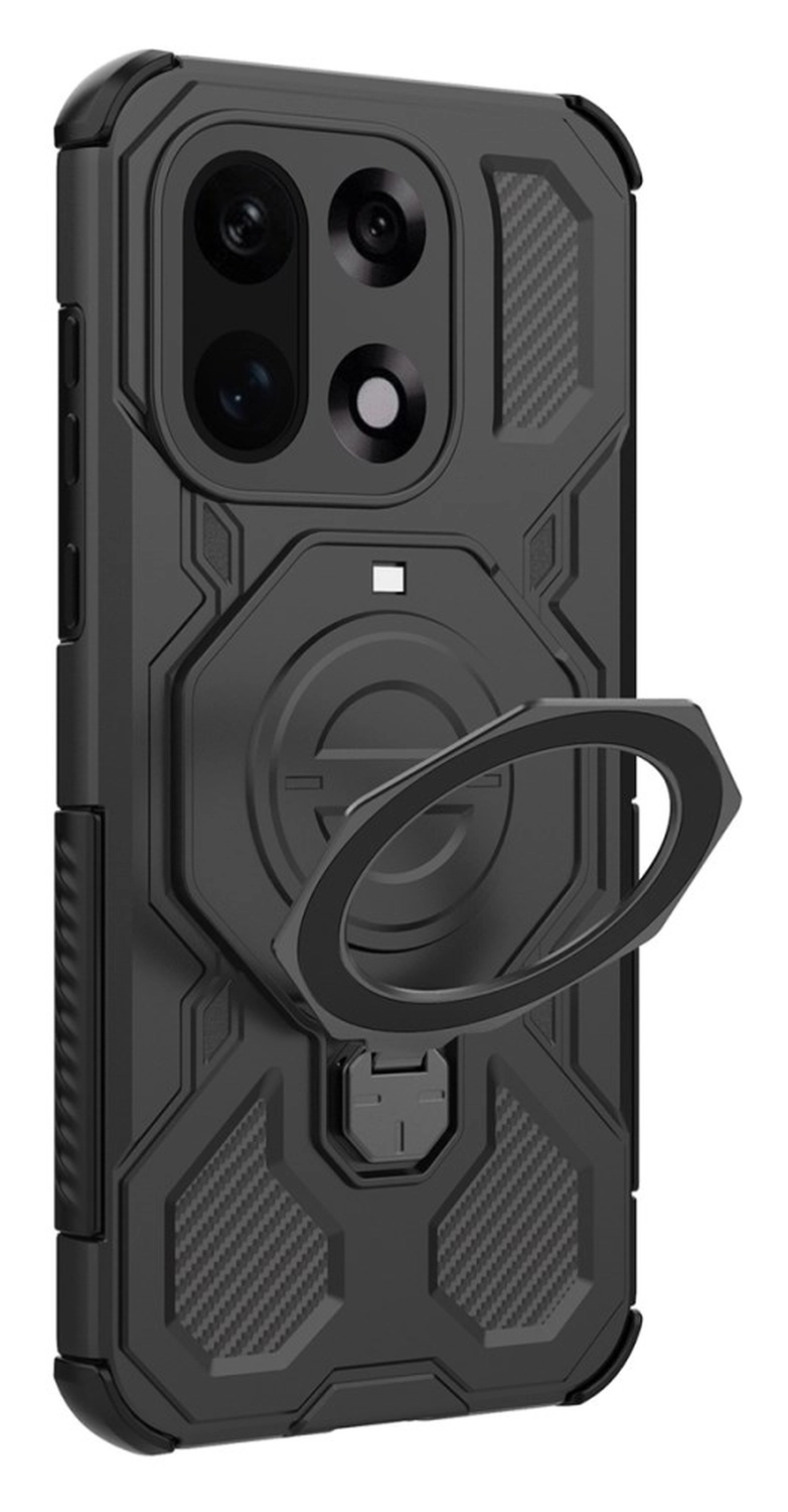 OnePlus 15 Hoesje MagSafe 360° Standaard Zwart afbeelding 7