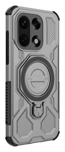 OnePlus 15 Hoesje MagSafe 360° Standaard Grijs afbeelding 4