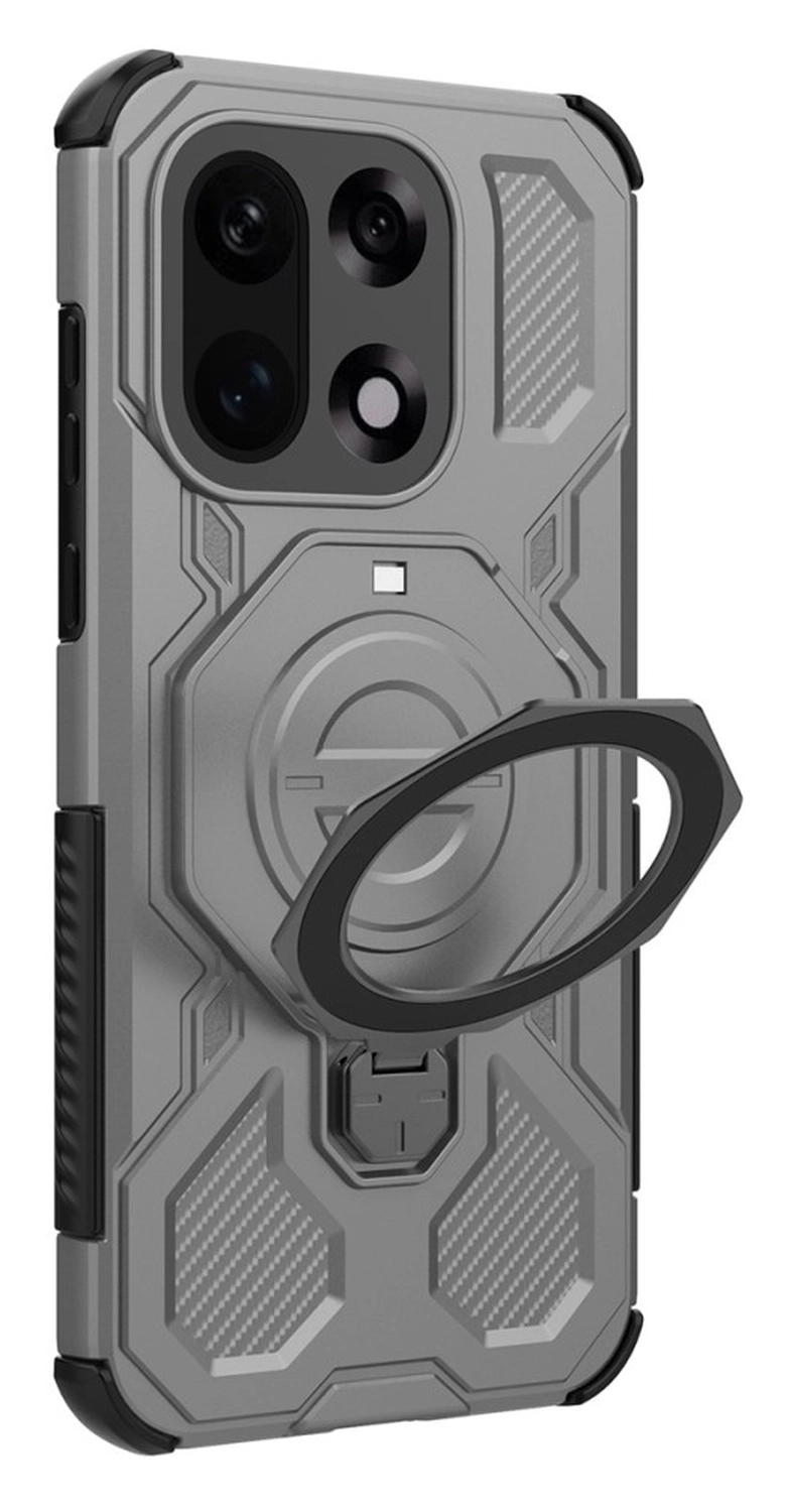 OnePlus 15 Hoesje MagSafe 360° Standaard Grijs afbeelding 7