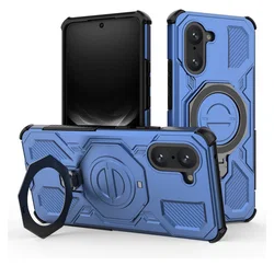 OnePlus Nord CE 5 Hoesje MagSafe 360° Standaard Blauw afbeelding