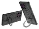 Motorola Edge 60 Pro Hoesje MagSafe 360° Standaard Zwart afbeelding 4