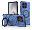 Motorola Edge 60 Pro Hoesje MagSafe 360° Standaard Blauw