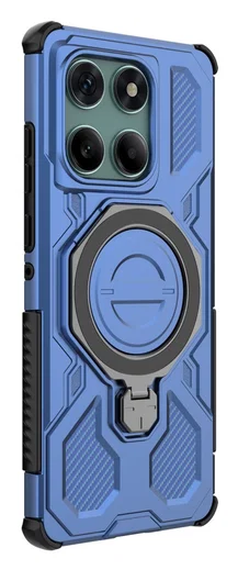 Motorola Edge 60 Fusion Hoesje MagSafe 360° Standaard Blauw afbeelding 7