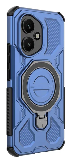 Honor 400 Hoesje MagSafe 360° Standaard Blauw afbeelding 7