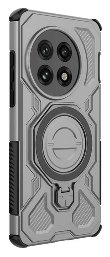 OnePlus 13 Hoesje MagSafe 360° Standaard Grijs afbeelding 5